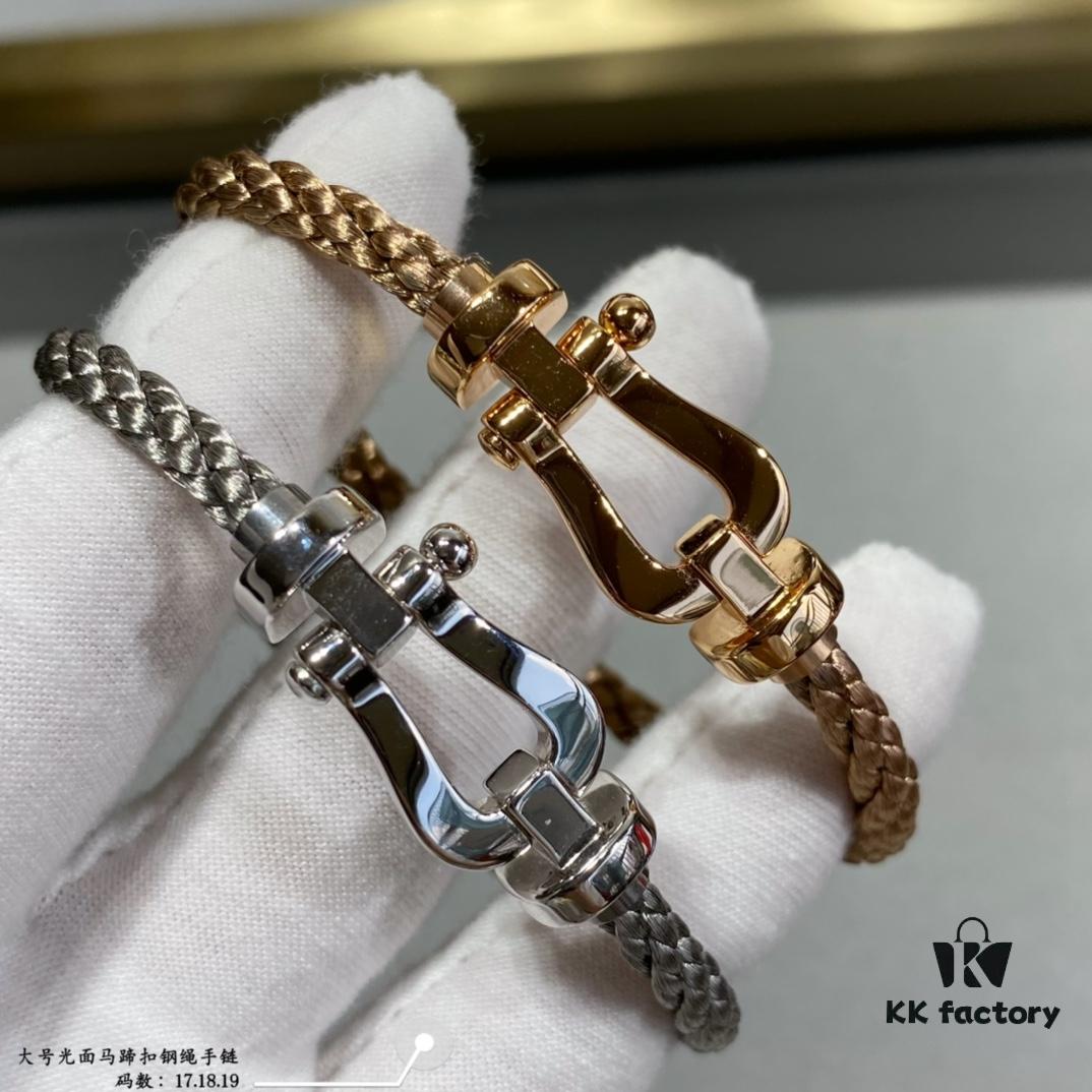 692ff49499f2d84055c8dcf2 Freder Large Smooth Horseshoe Buckle Steel Rope Bracelet – High-End Custom Fashion Statement, Thickened 18K Gold Plated Craftsmanship, Precision Micro-Set Design, Must-Have Accessory for Influencers and Style Enthusiasts