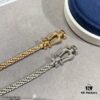 692ff49c99f2d84055c8dcfa Freder Large Smooth Horseshoe Buckle Steel Rope Bracelet – High-End Custom Fashion Statement, Thickened 18K Gold Plated Craftsmanship, Precision Micro-Set Design, Must-Have Accessory for Influencers and Style Enthusiasts