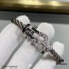 692ff49c99f2d84055c8dcfb Fred Black and White Diamond Large Hoop Buckle Steel Rope Bracelet - Luxury Fashion Elegant Design, High-End Customized Thickened 18K Gold Plated Craftsmanship, Micro-Pave Workmanship, Must-Have Item for Influencers and Fashion Enthusiasts