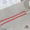 692ff4a399f2d84055c8dd06 Fred Small Full Diamond Infinity Knot Red String Bracelet, Luxury 18K Gold Plated, Precision Micro-Inlay, Fashionable and Elegant Design