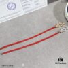 692ff4aa99f2d84055c8dd0e FRED Small Full Diamond Horsehoof Knot Red String Bracelet - Luxury Fashion Elegant Design, High-End Custom Jewelry with Thick 18K Gold Plated Electroplating and Precision Micro-Inlay, Must-Have Accessory for Trendsetters and Influencers