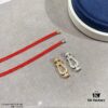692ff4ac99f2d84055c8dd11 FRED Small Full Diamond Horsehoof Knot Red String Bracelet - Luxury Fashion Elegant Design, High-End Custom Jewelry with Thick 18K Gold Plated Electroplating and Precision Micro-Inlay, Must-Have Accessory for Trendsetters and Influencers