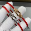692ff4b099f2d84055c8dd17 Fred Small Smooth Horsehoof Knot Red String Bracelet, Luxury Fashion Exquisite High-End Custom Jewelry, Thickened 18K Gold Plated Electroplating Craft, Fine Micro-Inlaid Design, Must-Have Accessory for Influencers and Trendsetters