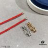 692ff4b399f2d84055c8dd19 Fred Small Smooth Horsehoof Knot Red String Bracelet, Luxury Fashion Exquisite High-End Custom Jewelry, Thickened 18K Gold Plated Electroplating Craft, Fine Micro-Inlaid Design, Must-Have Accessory for Influencers and Trendsetters