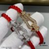 692ff4c399f2d84055c8dd25 Fred Large Full Diamond Horseshoe Red String Bracelet – Luxury Fashion Elegant Design, High-End Customized Thickened 18K Gold Plated Craftsmanship, Precision Micro-Pave, Must-Have Accessory for Influencers and Style Enthusiasts, Platinum and Rose Gold Options