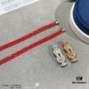 692ff4d099f2d84055c8dd30 Fred Large Full Diamond Cross Knot Red String Bracelet, High-End Customized Fashion Jewelry, Thickened 18K Gold Plated Craftsmanship, Micro-Pave Workmanship, Must-Have for Trendsetters