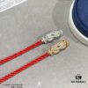 692ff4d499f2d84055c8dd32 Fred Large Full Diamond Cross Knot Red String Bracelet, High-End Customized Fashion Jewelry, Thickened 18K Gold Plated Craftsmanship, Micro-Pave Workmanship, Must-Have for Trendsetters