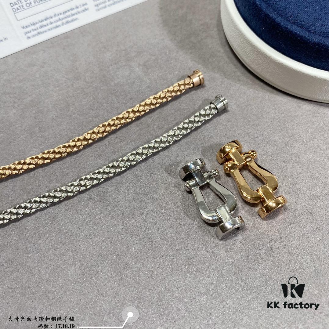 692ff4dc99f2d84055c8dd39 Freder Large Smooth Horseshoe Buckle Steel Rope Bracelet – High-End Custom Fashion Statement, Thickened 18K Gold Plated Craftsmanship, Precision Micro-Set Design, Must-Have Accessory for Influencers and Style Enthusiasts