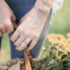 Fred - Red Horseshoe Knot Bracelet Wearing Reference