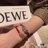 Fred - Horseshoe Red Bracelet Wearing Reference