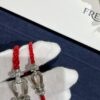 692ff50b99f2d84055c8dd68 FRE*D Half-Diamond Horseshoe Knot Red String Bracelet, CNC Precision Carved, High Quality Evident from Real Photos