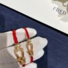 692ff50c99f2d84055c8dd69 FRE*D Half-Diamond Horseshoe Knot Red String Bracelet, CNC Precision Carved, High Quality Evident from Real Photos