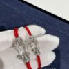 692ff51199f2d84055c8dd6c FRE*D Full Diamond Horsehoof Knot Red Bracelet, CNC Precision Carved, Experience the Quality from Our Real Photos