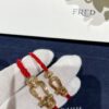 692ff53899f2d84055c8dda6 FRE*D Half-Diamond Horseshoe Knot Red String Bracelet, CNC Precision Carved, High Quality Evident from Real Photos