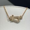 692ff53c99f2d84055c8ddab Fre*d Horse Hoof Necklace, Medium Rope Design with Custom Crafted Cord