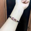 692ff54a99f2d84055c8ddbd Same FRED Chance Infinie Large 18K Rose Gold Ruby Diamond Bracelet as Worn by Zhang Tian'ai