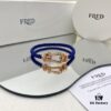 692ff55999f2d84055c8ddd1 FRED Fred Force 10 Large Half-Pave Diamond Bracelet