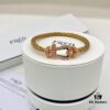 692ff56b99f2d84055c8ddf5 FRED Fred Force 10 Large Half-Paved Diamond Bracelet