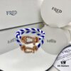 692ff56c99f2d84055c8ddf7 FRED FRED Force 10 Large Half-Paved Diamond Bracelet