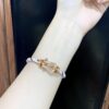 692ff57099f2d84055c8ddff FRED Fred Force 10 Large Half-Pave Diamond Bracelet