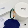 692ff57c99f2d84055c8de15 FRED FRED Force 10 Large Half-Paved Diamond Bracelet
