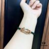 692ff57c99f2d84055c8de16 FRED FRED Force 10 Large Half-Paved Diamond Bracelet