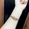 692ff58799f2d84055c8de2b FRED Force 10 Large Half-Paved Diamond Bracelet