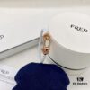 FRED Force 10 Large Half-Diamond-Paved Bracelet