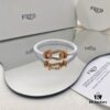 FRED Force 10 Large Half-Diamond-Paved Bracelet
