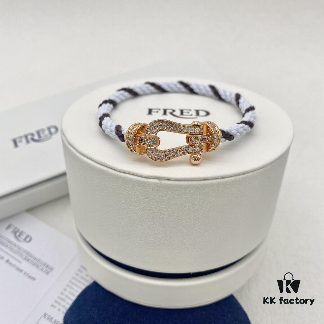 692ff59b99f2d84055c8de59 FRED Force 10 Oversized Fully Set Diamond Bracelet