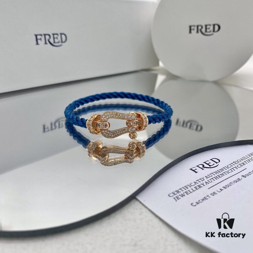 692ff59c99f2d84055c8de5c FRED Force 10 Large Diamond-Paved Bracelet in Coastal Blue