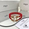 692ff5c599f2d84055c8dead Red Energy Nurtures, Activating Good Luck Mode – Red Bracelet with Fully Encrusted Diamond Horsehoof Clasp, Elegant and Skin-Brightening