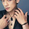 Fred Fred Matte Black Samurai Bracelet
