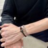 Fred Fred Matte Black Samurai Bracelet