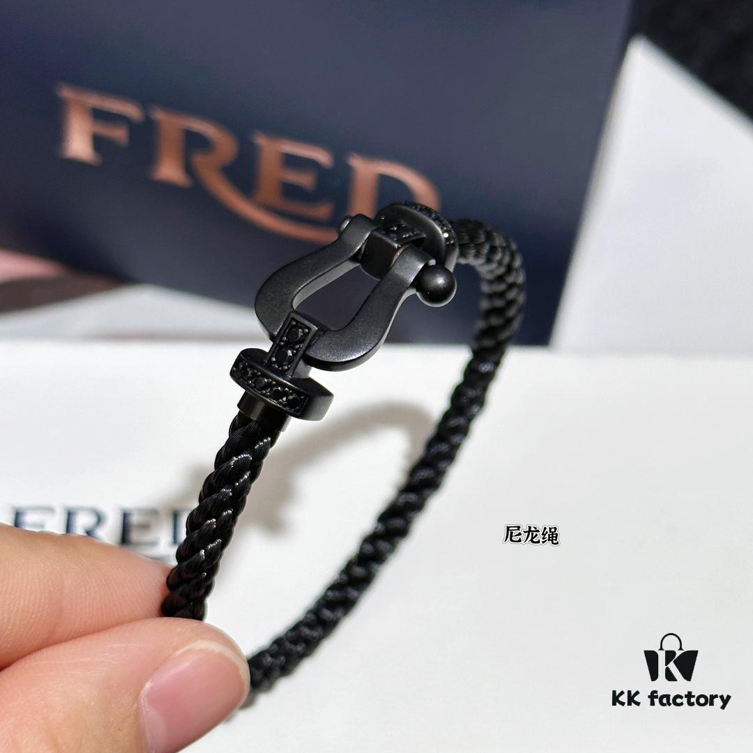 692ff5e499f2d84055c8ded4 New Arrival! Frosted Edition, 1:1 Precision Craftsmanship, Fred Black Warrior Braided Bracelet