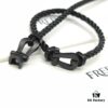 692ff5e999f2d84055c8deda New Arrival! Frosted Edition, 1:1 Precision Craftsmanship, Fred Black Warrior Braided Bracelet