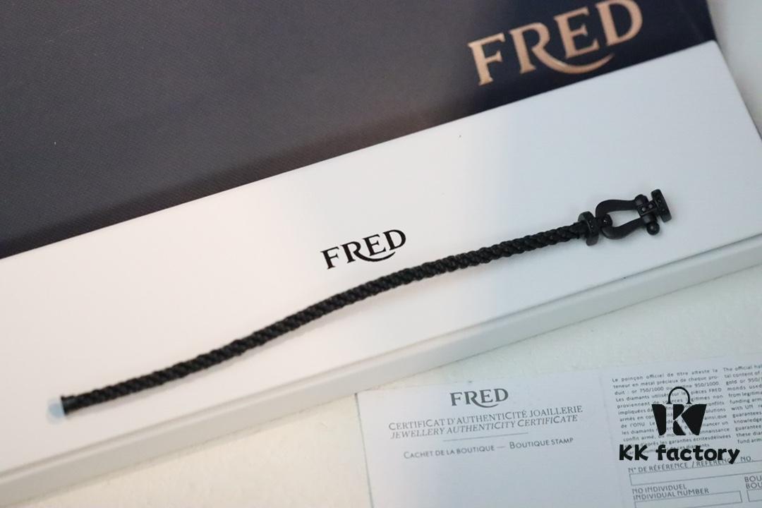 692ff5ea99f2d84055c8dede Fred Jewelry Black Warrior Matte Black Horseshoe Bracelet
