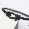 692ff5ec99f2d84055c8dee1 Fred Jewelry Black Warrior Matte Black Horseshoe Bracelet