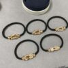 692ff61599f2d84055c8df0d Fred Large Black Cord Bracelet - Luxury Fashion Elegant Design, High-End Customized, Thickened 18K Gold Plated Craftsmanship, Precision Micro-Pave, Must-Have Item for Influencers and Style Enthusiasts