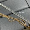 FRED Fred Malley Series Horseshoe Bracelet, Triple Braided Rope Chain