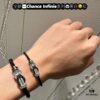 692ff65a99f2d84055c8df5d Exquisite Panda Couple Bracelets with Black and White Design