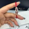 692ff69099f2d84055c8dfa0 FRED Force 10 Bracelet in Rose Gold with Ruby, Medium Size, Red Sapphire Model, Steel Cord Design