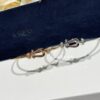 692ff6c999f2d84055c8dfe9 FRE*D Half-Pave Horseshoe Link Rigid Cuff Bracelet, CNC Precision-Carved, Hollow Tube Design for Lightweight Comfort – Available in Rose Gold and White Gold, Hand-Set Zirconia Stones, Authentic Logo Engraving