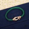 692ff6e199f2d84055c8dffe F&ED Saddle Red String Bracelet, Perfect Couple's Choice, Must-Have! Horsehoof Clasp Design Symbolizing Perfection and Reunion