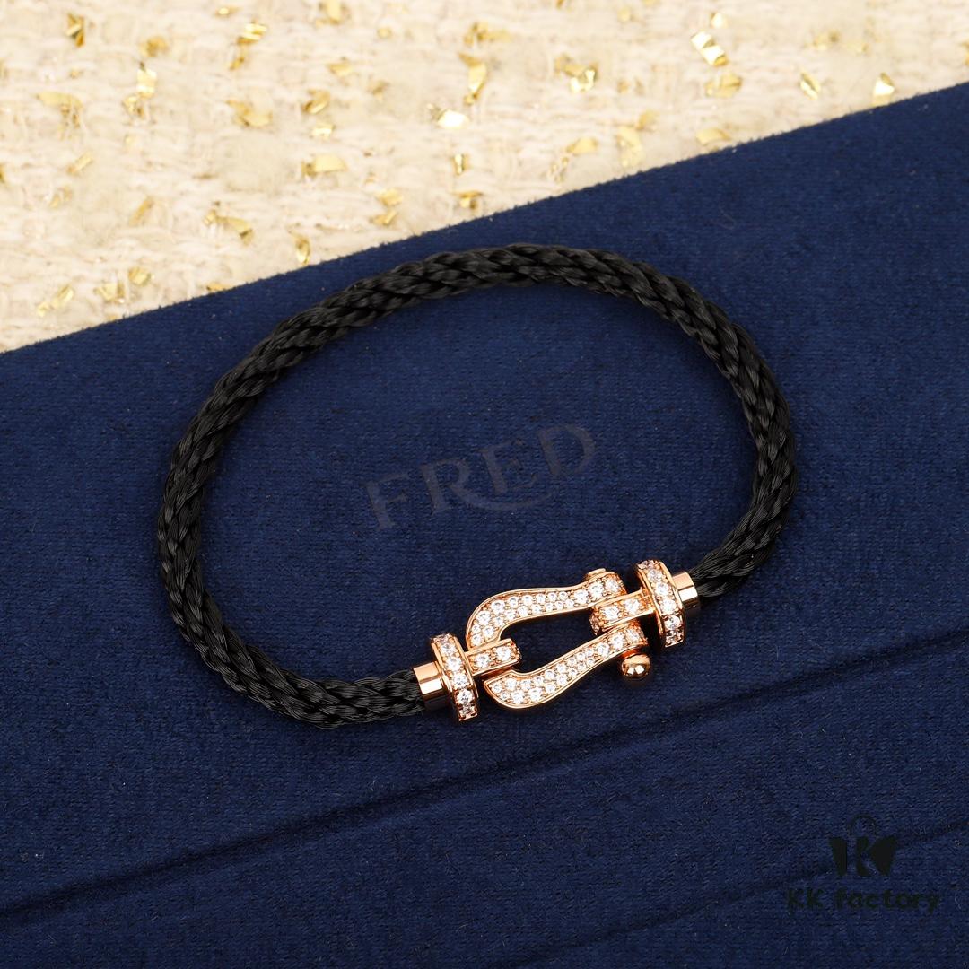 692ff6e199f2d84055c8dfff F&ED Saddle Red String Bracelet, Perfect Couple's Choice, Must-Have! Horsehoof Clasp Design Symbolizing Perfection and Reunion