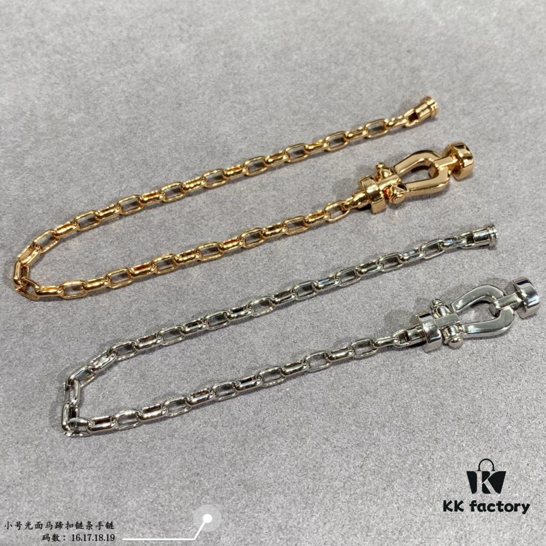692ff6ef99f2d84055c8e014 New Arrival Fred Small Smooth Horseshoe Link Chain Bracelet – Luxury Fashion Elegant Design, High-End Custom Craftsmanship with Thickened 18K Gold Plated Electroplating and Precision Micro-Inlay, Must-Have Accessory for Trendsetters and Influencers