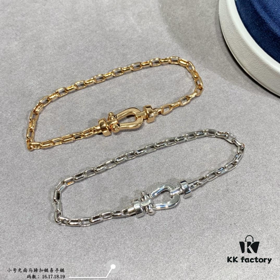 692ff6ef99f2d84055c8e015 New Arrival Fred Small Smooth Horseshoe Link Chain Bracelet – Luxury Fashion Elegant Design, High-End Custom Craftsmanship with Thickened 18K Gold Plated Electroplating and Precision Micro-Inlay, Must-Have Accessory for Trendsetters and Influencers