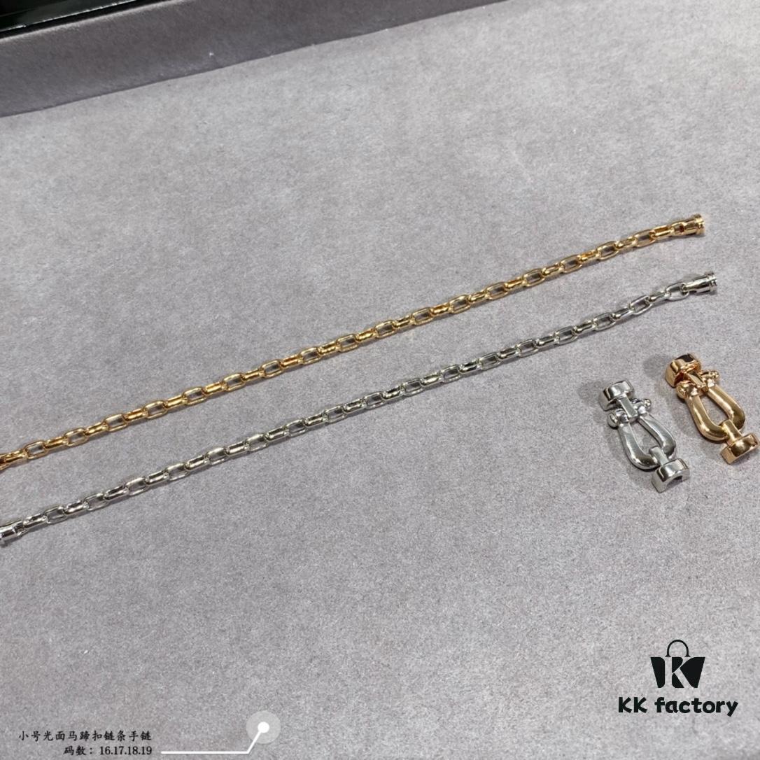 692ff6f099f2d84055c8e016 New Arrival Fred Small Smooth Horseshoe Link Chain Bracelet – Luxury Fashion Elegant Design, High-End Custom Craftsmanship with Thickened 18K Gold Plated Electroplating and Precision Micro-Inlay, Must-Have Accessory for Trendsetters and Influencers