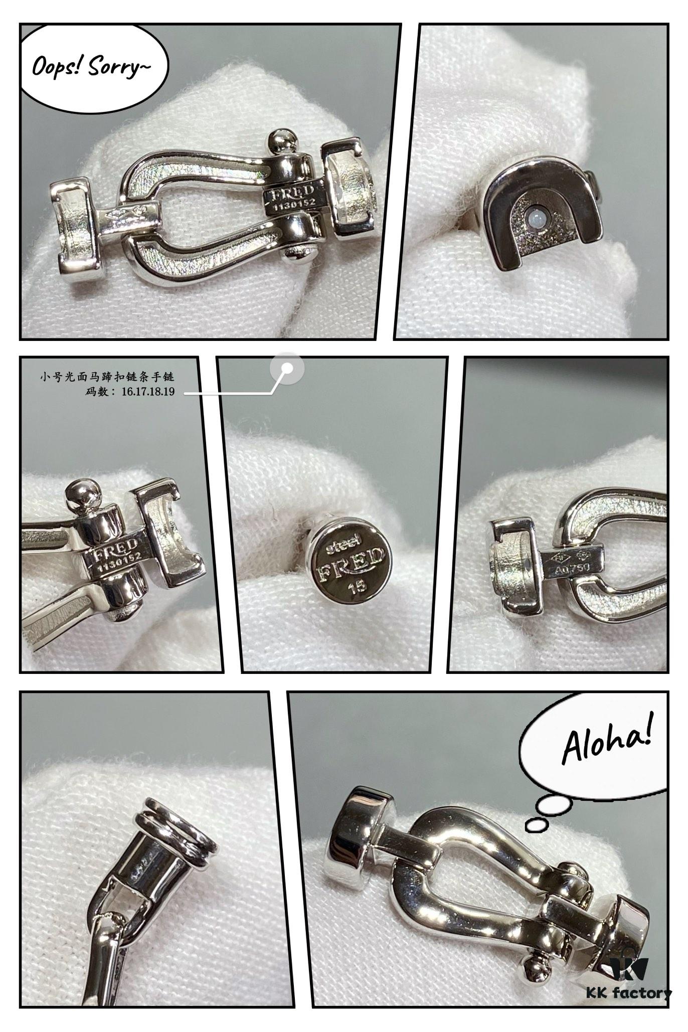 692ff6f099f2d84055c8e017 New Arrival Fred Small Smooth Horseshoe Link Chain Bracelet – Luxury Fashion Elegant Design, High-End Custom Craftsmanship with Thickened 18K Gold Plated Electroplating and Precision Micro-Inlay, Must-Have Accessory for Trendsetters and Influencers