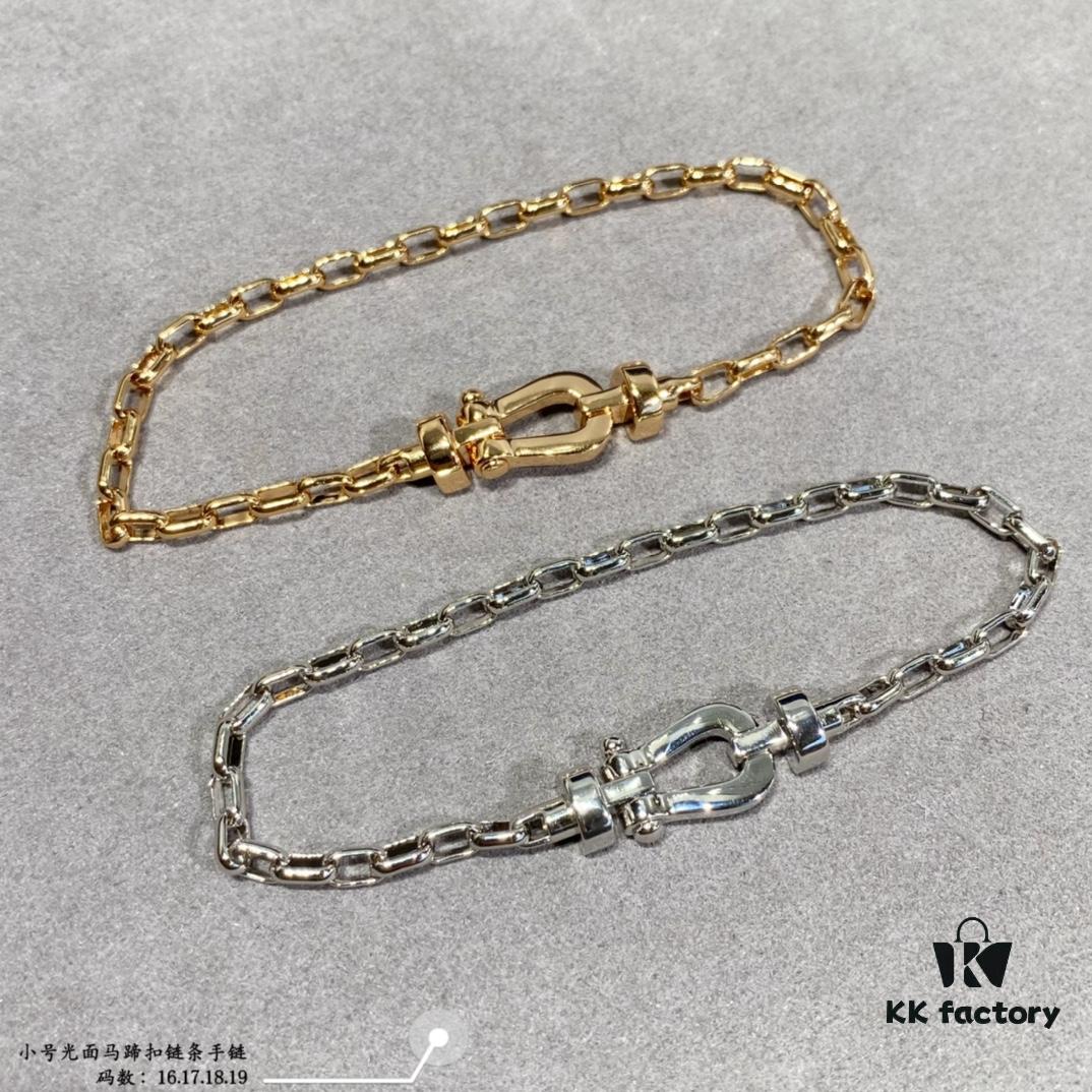 692ff6f299f2d84055c8e018 New Arrival Fred Small Smooth Horseshoe Link Chain Bracelet – Luxury Fashion Elegant Design, High-End Custom Craftsmanship with Thickened 18K Gold Plated Electroplating and Precision Micro-Inlay, Must-Have Accessory for Trendsetters and Influencers